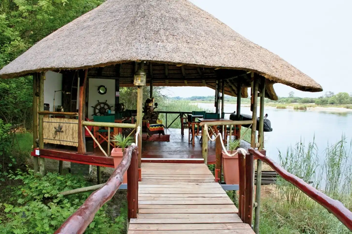 Nunda River Lodge Garten