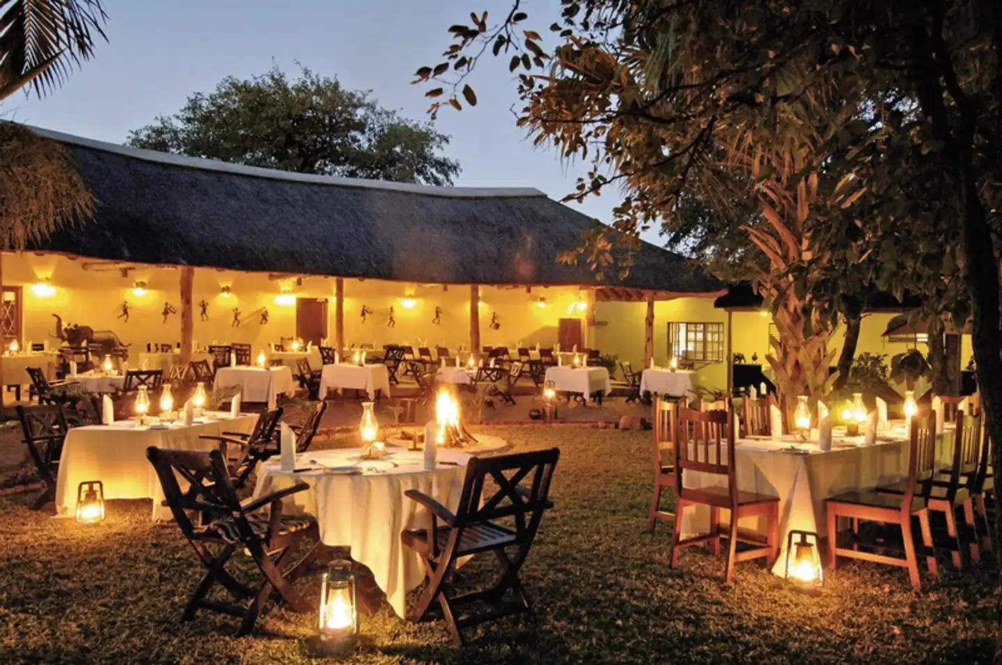 Sefapane Lodge Terrasse