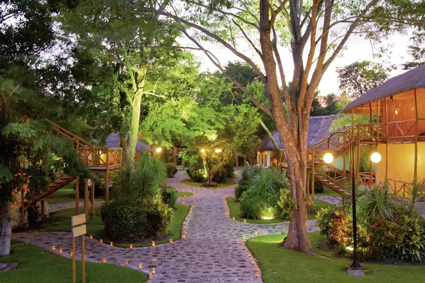 Chicanná Ecovillage Resort Garten