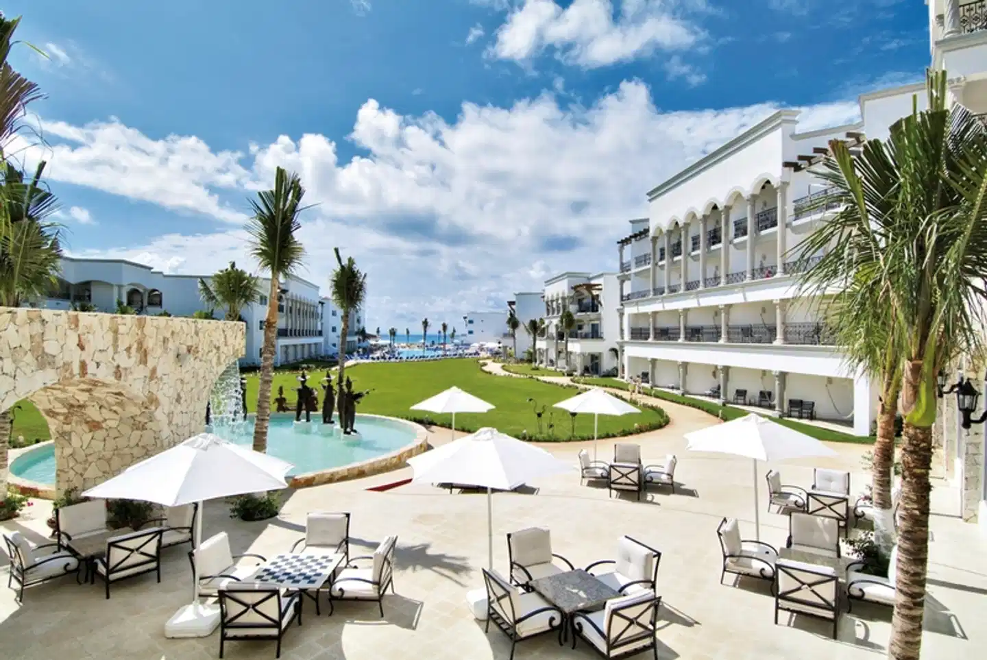 Hyatt Vivid Playa del Carmen Terrasse