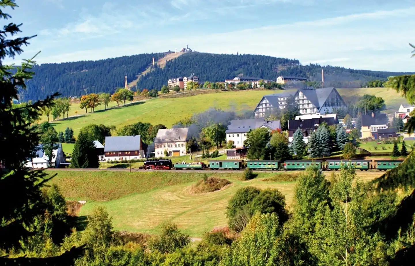 Alpina Lodge Hotel Oberwiesenthal Landschaft