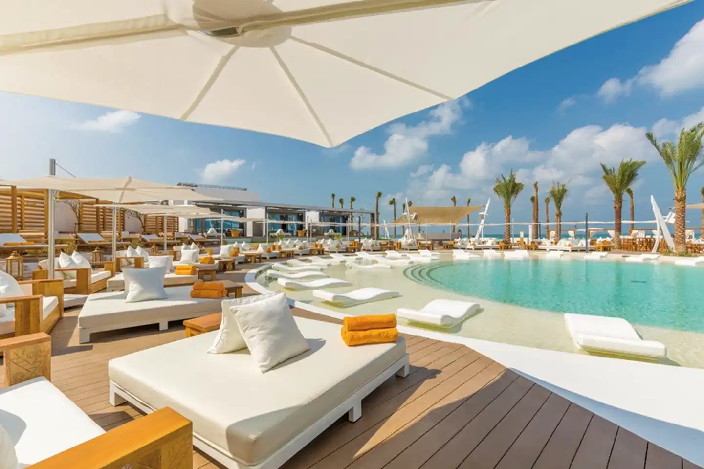Nikki Beach Resort & Spa Dubai Terrasse
