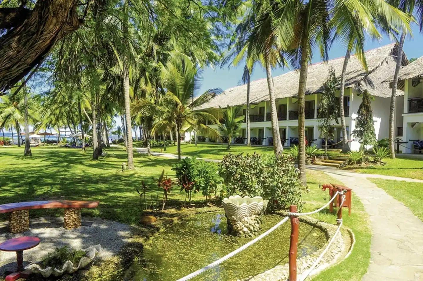 Voyager Beach Resort Garten