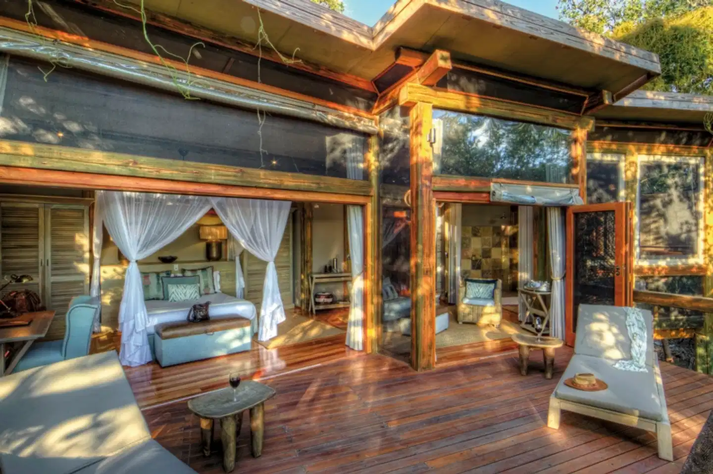 Camp Okavango Aussenansicht