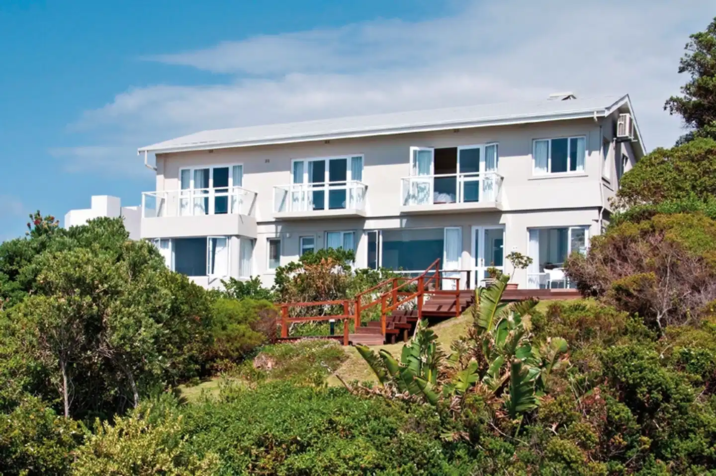 The Robberg Beach Lodge Aussenansicht