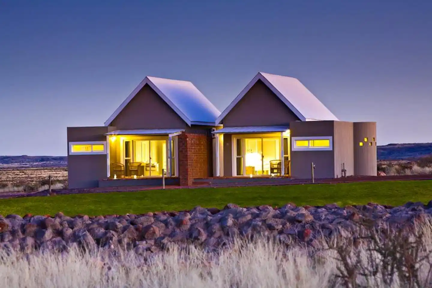 Africa Safari Lodge Aussenansicht