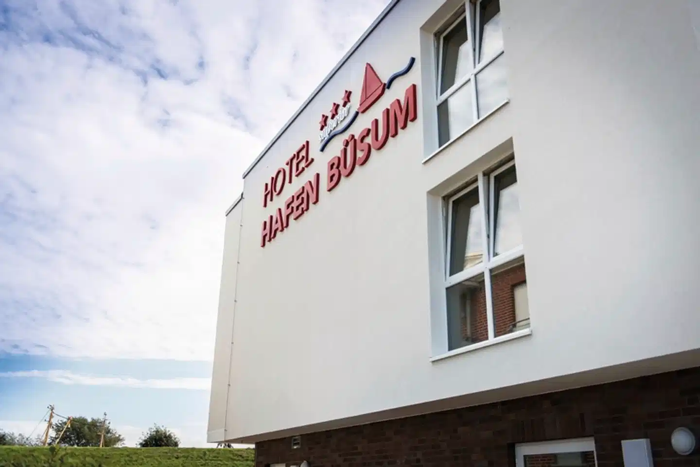 Hotel Hafen Büsum Aussenansicht