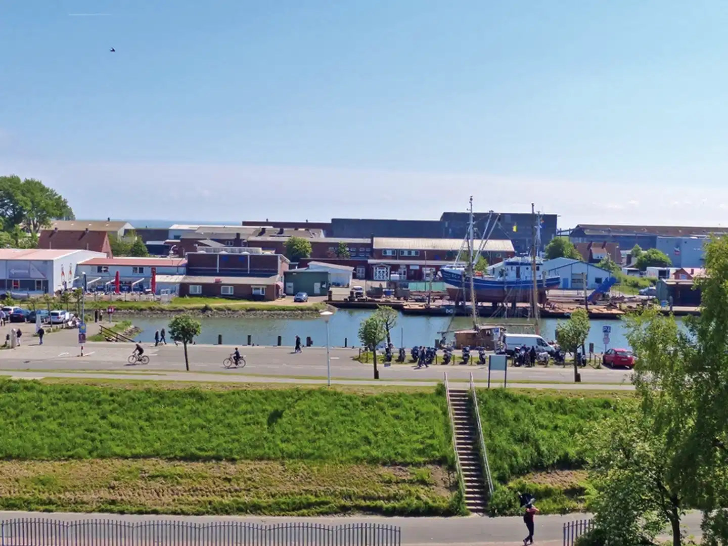 Hotel Hafen Büsum Aussenansicht