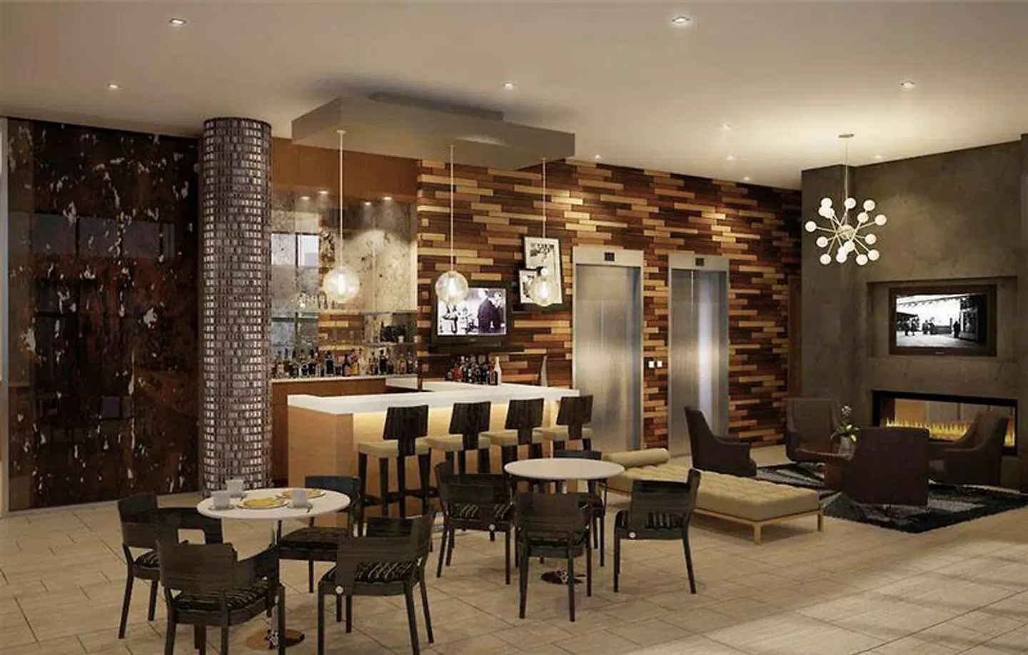 Hampton Inn Brooklyn Downtown Bar