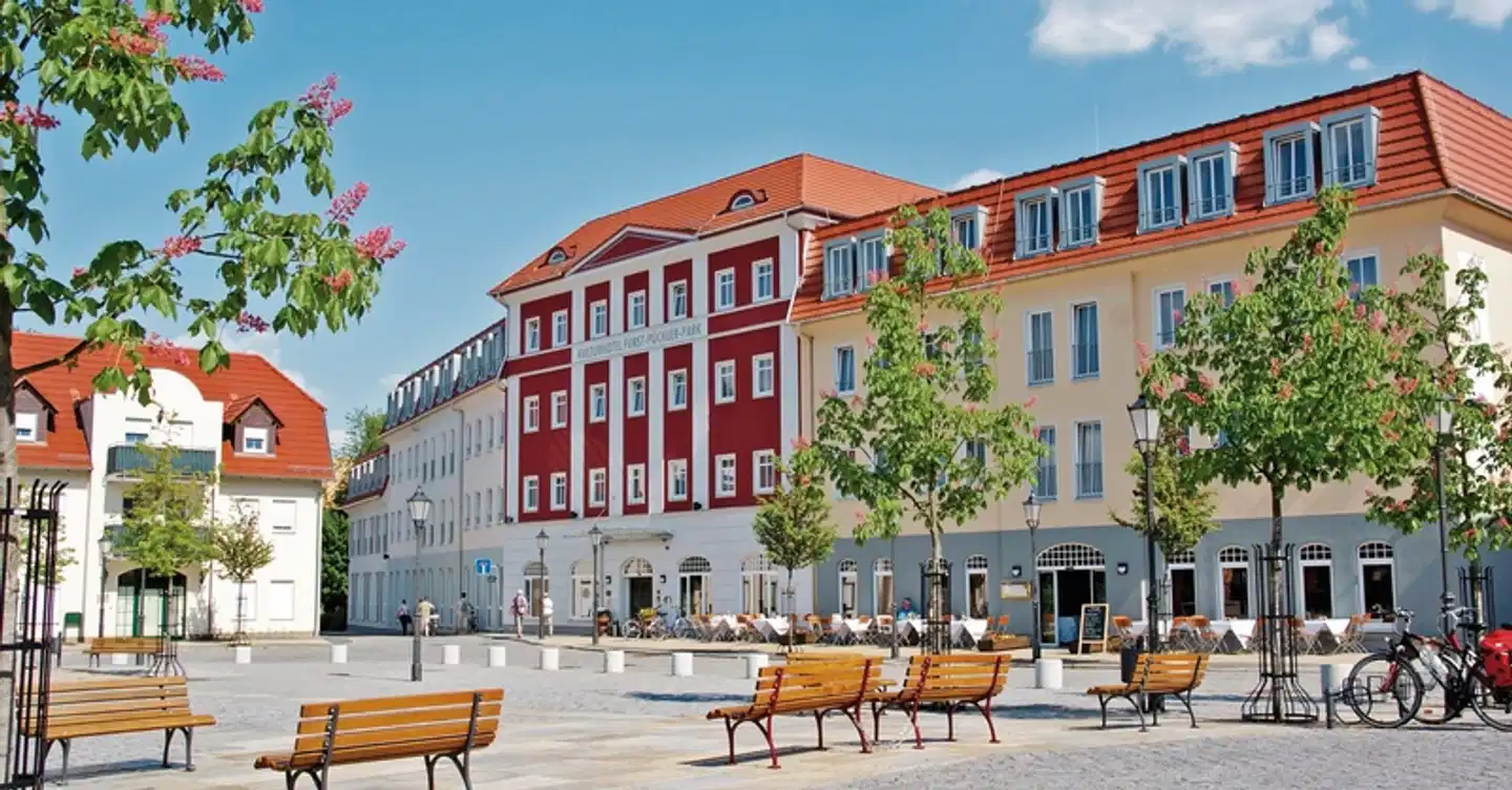 Kulturhotel Fürst Pückler Park Terrasse