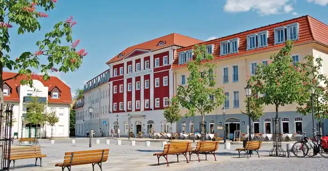 Kulturhotel Fürst Pückler Park Terrasse