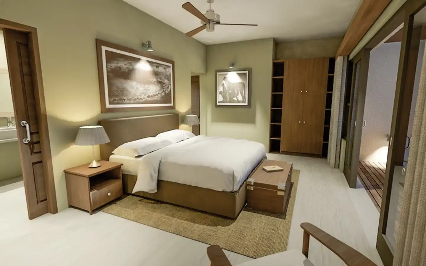 aha Makalali Private Game Lodge Wohnbeispiel