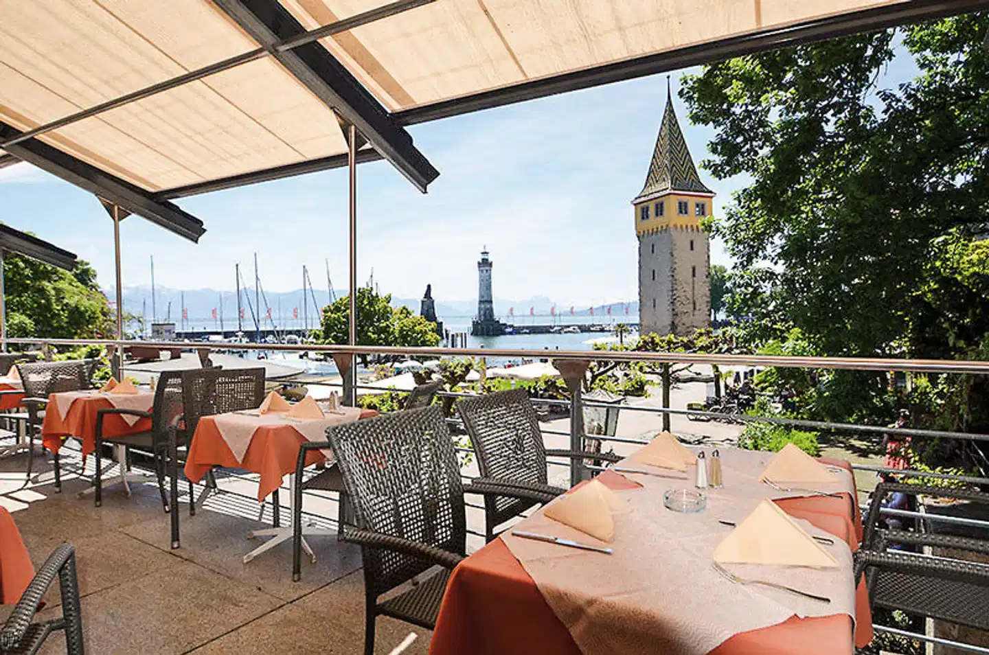 Hotel Lindauer Hof Terrasse