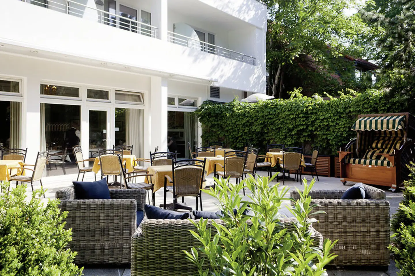 Ringhotel Strandblick Terrasse