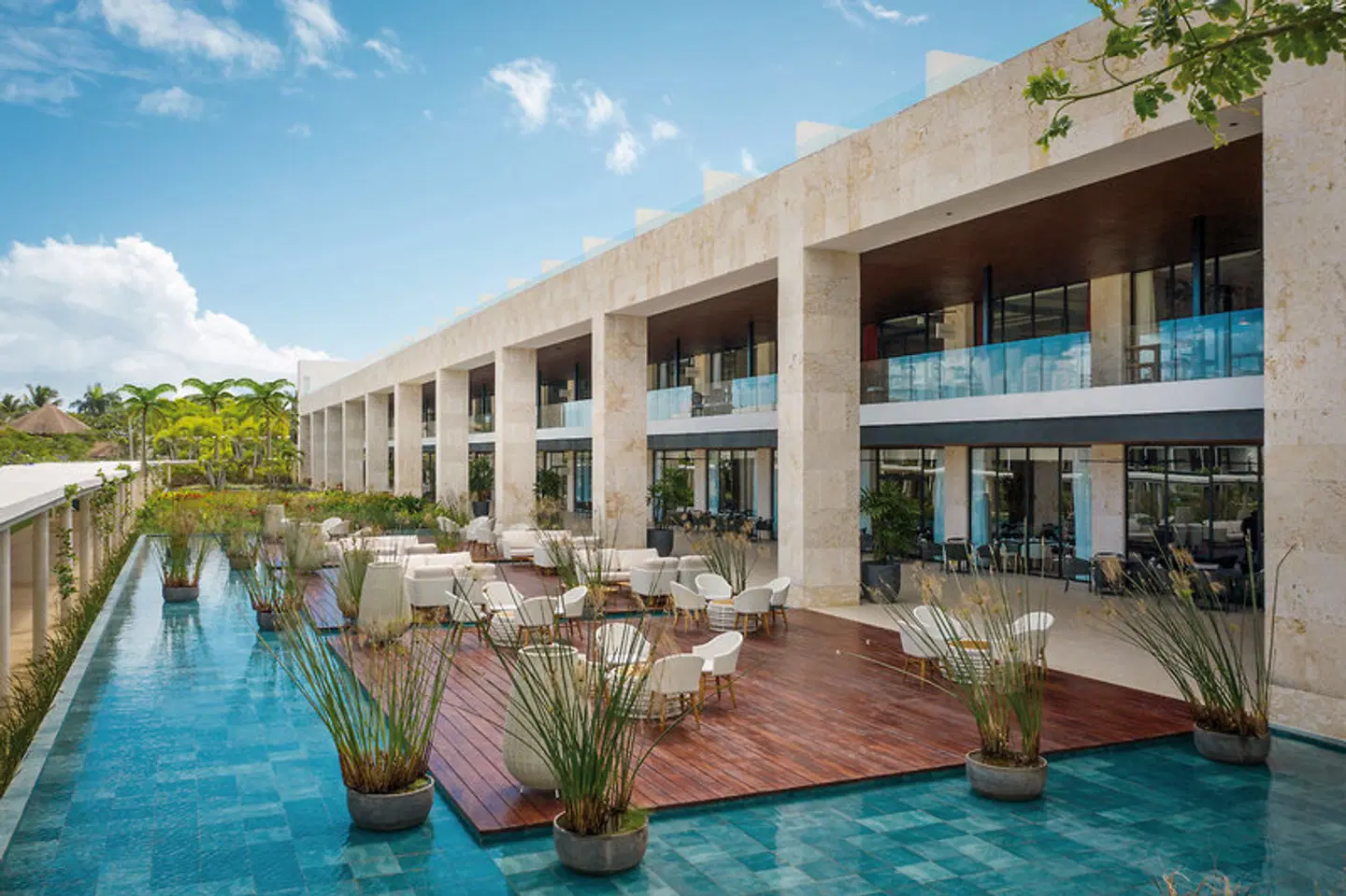Live Aqua Beach Resort Punta Cana Terrasse