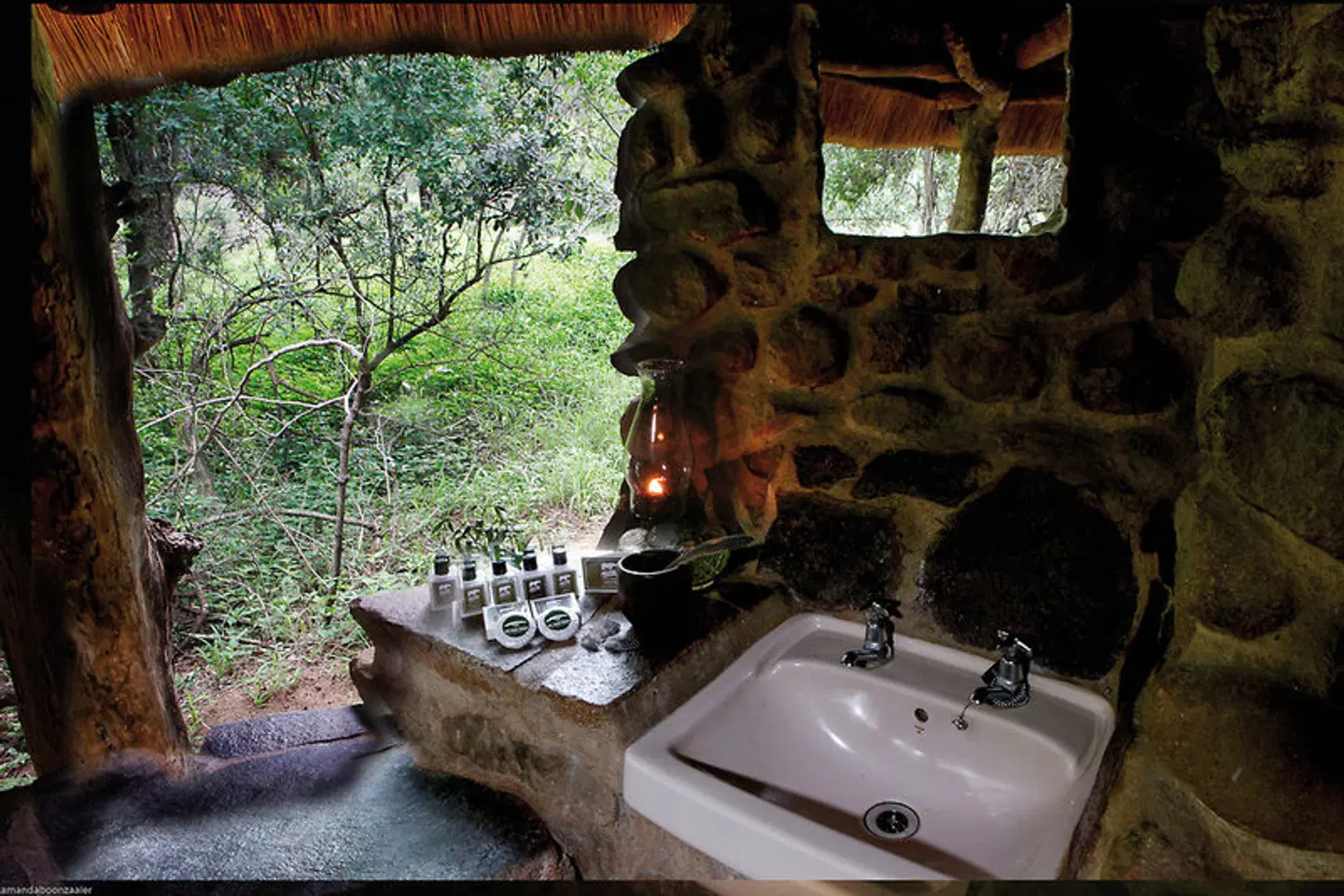 Mkhaya Game Reserve Badezimmer