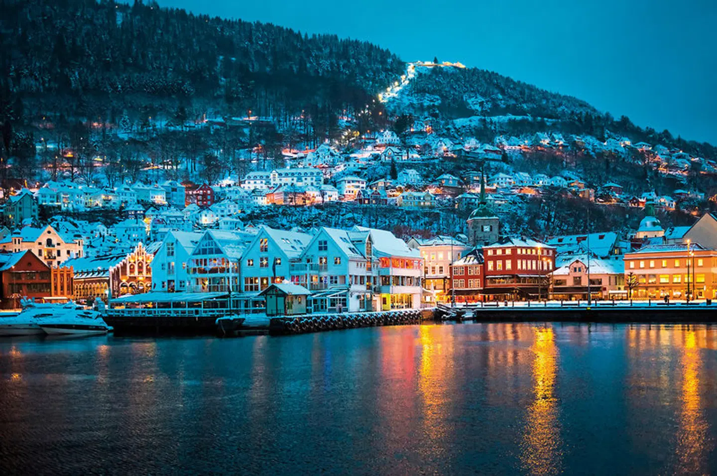 Winterliche Fjorde und Bergenbahn LANDSCAPE