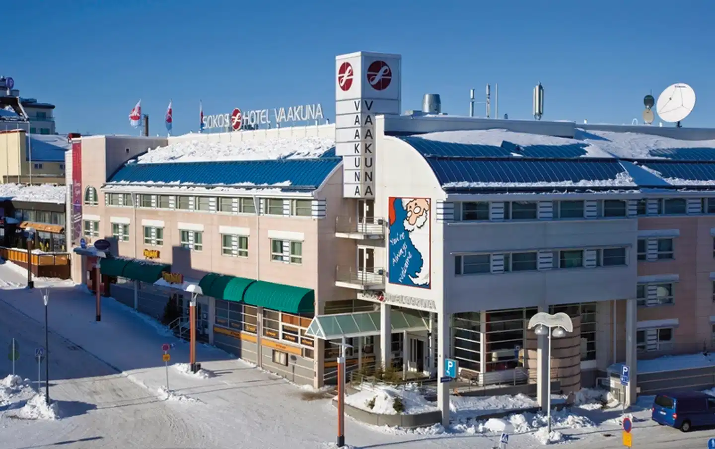 Original Sokos Hotel Vaakuna Aussenansicht