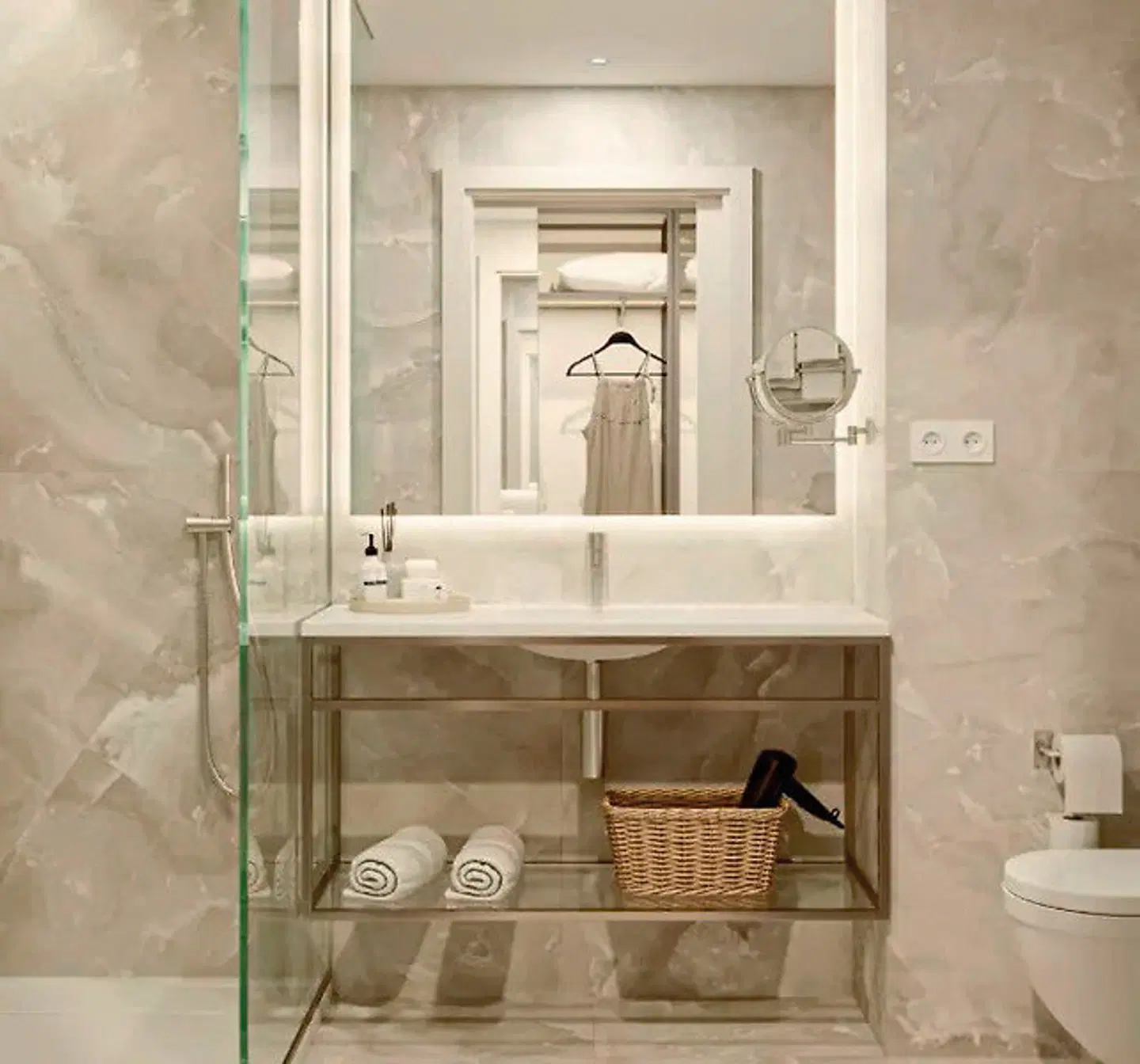 Sercotel Rosaleda Málaga Badezimmer