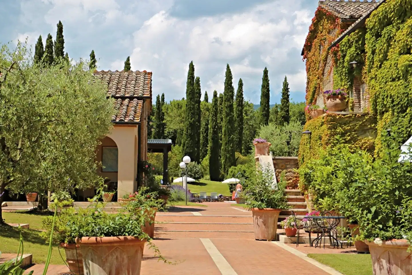 Fattoria La Sovana Garten