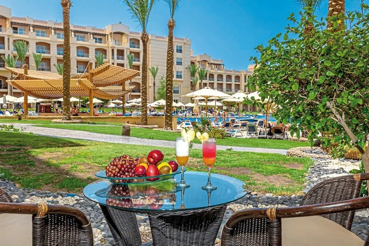 Tropitel Sahl Hasheesh Terrasse
