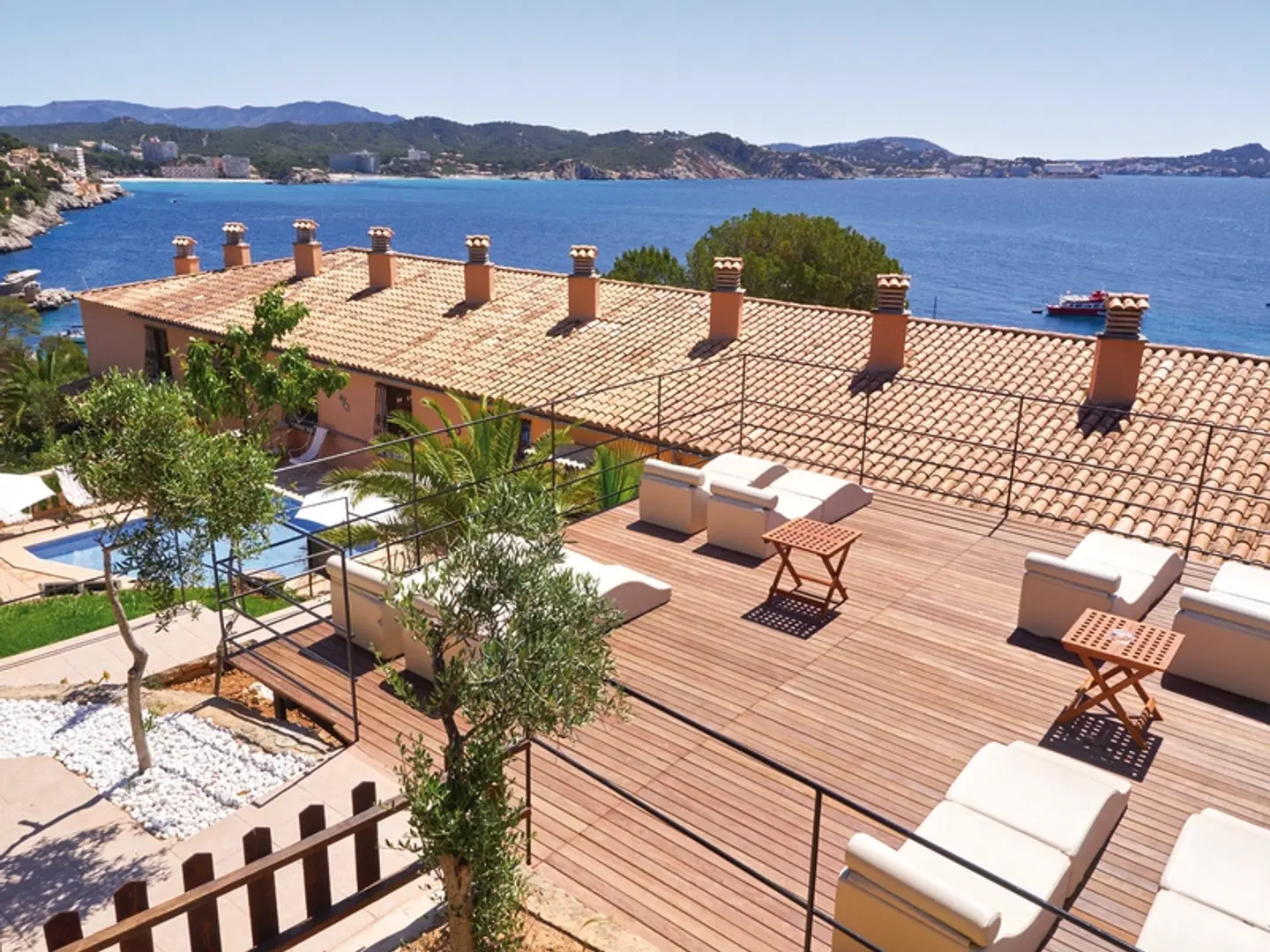 Petit Cala Fornells Terrasse