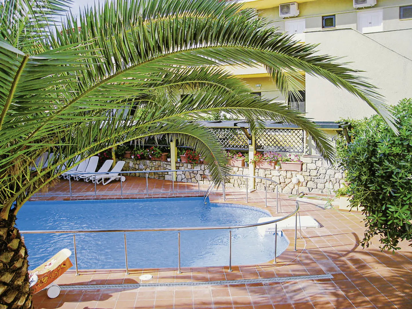 Elia Appartements Afitos Terrasse