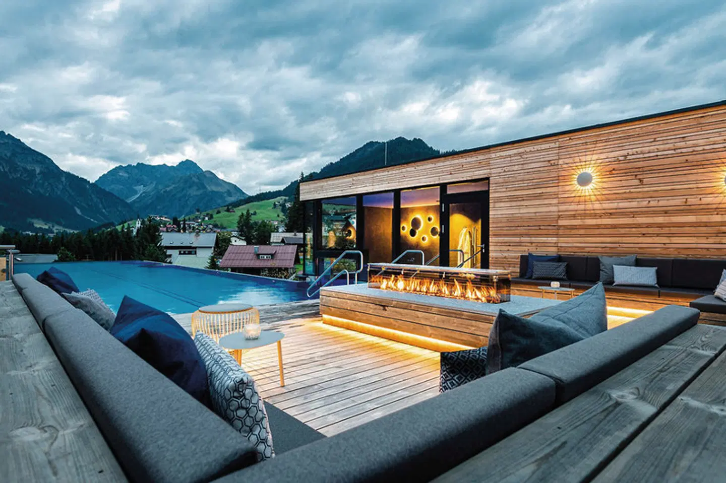 A-ROSA Ifen Hotel Kleinwalsertal Terrasse