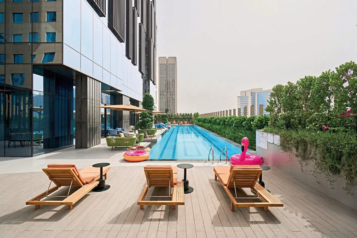Barceló Business Bay, Dubai Terrasse