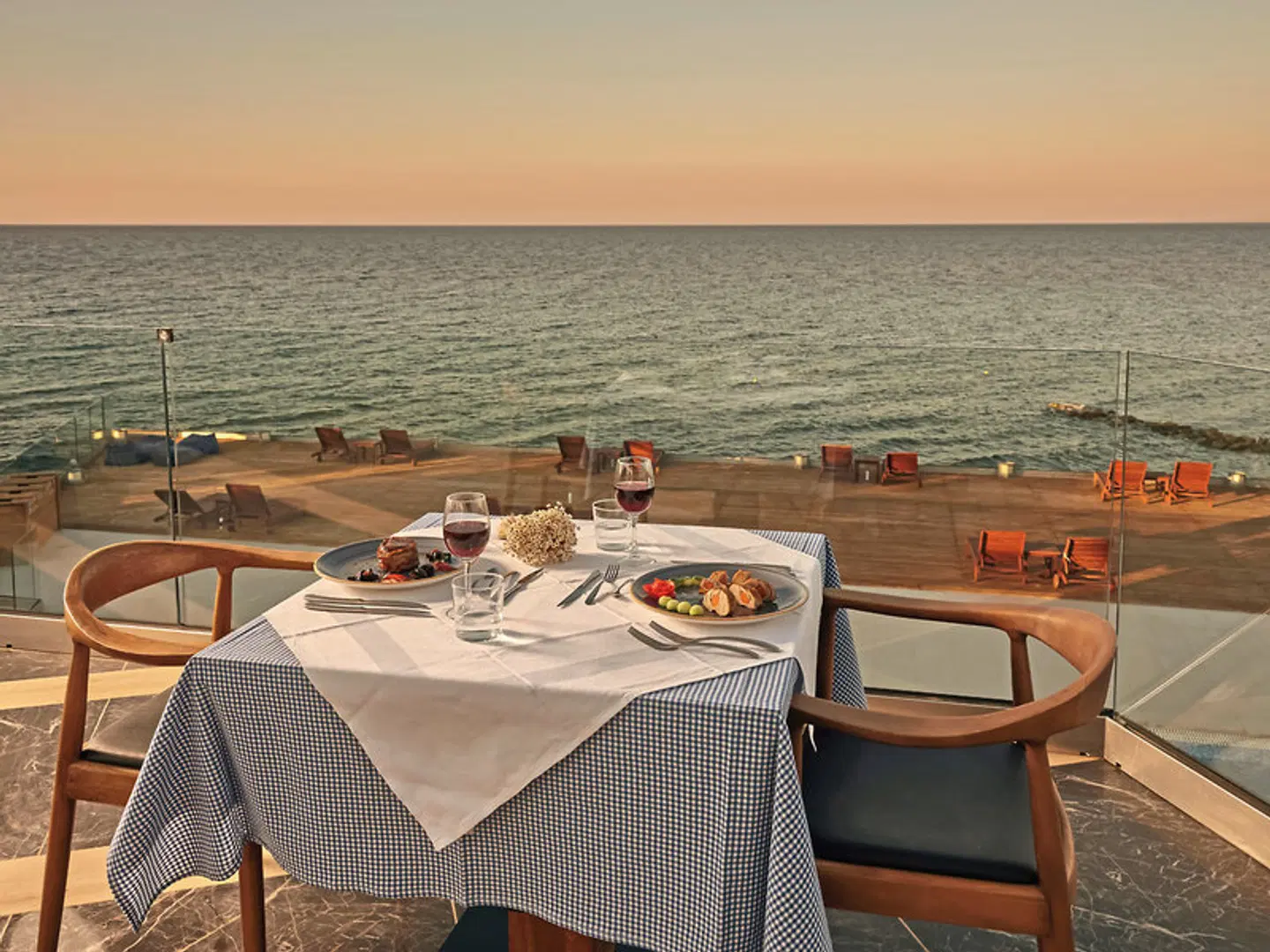 Cavo Orient Beach Hotel Restaurant