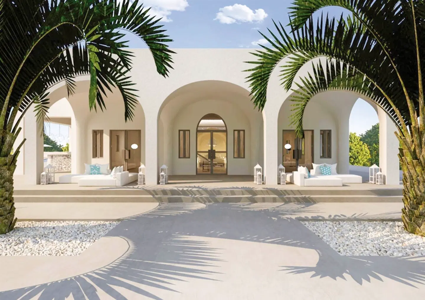 Aqua Blue Aussenansicht