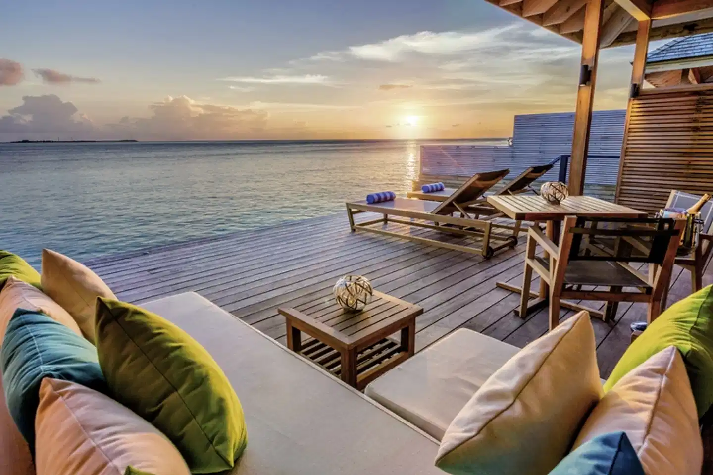 Hurawalhi Island Resort Terrasse