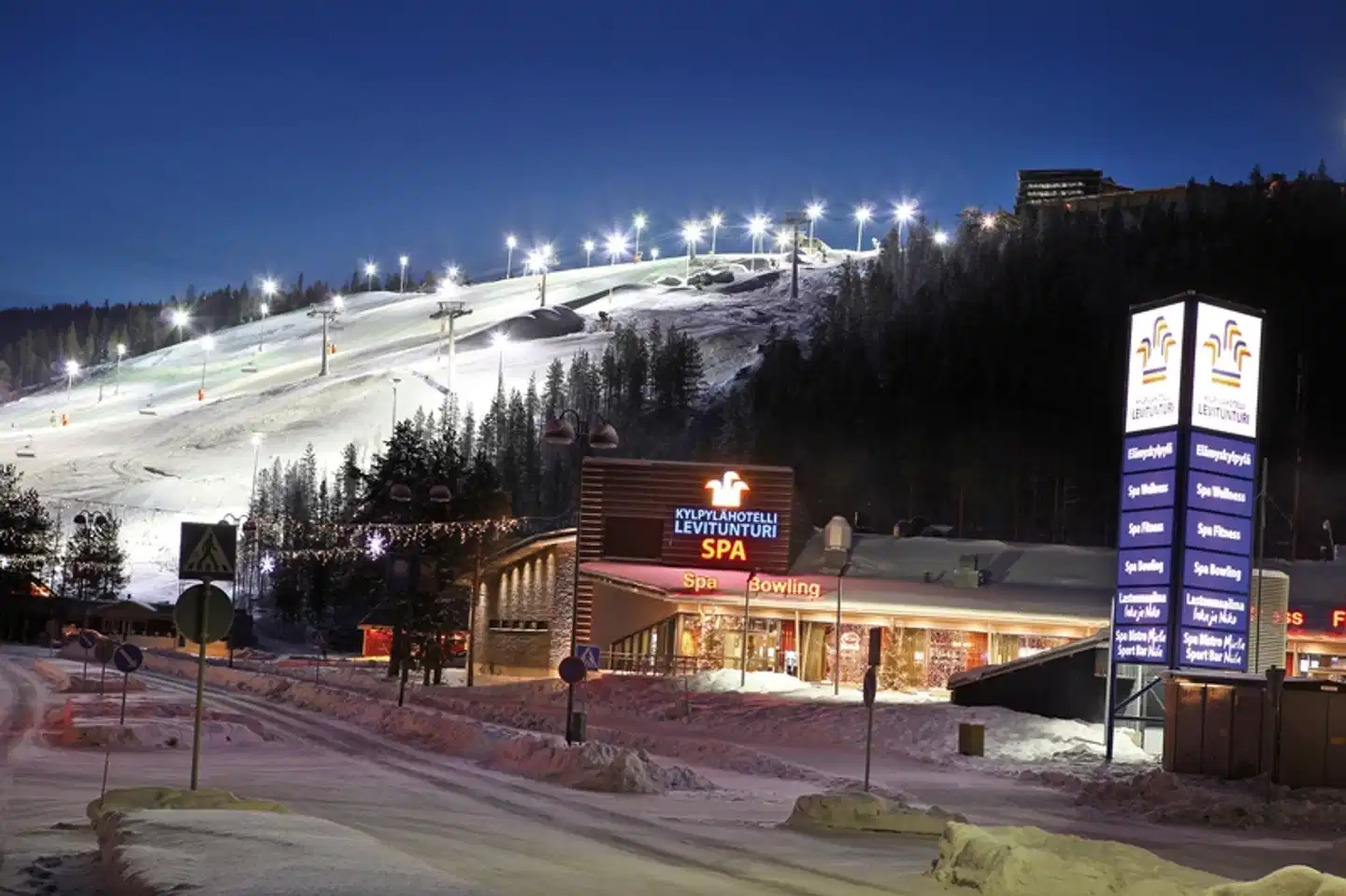 Levi Hotel Spa Aussenansicht