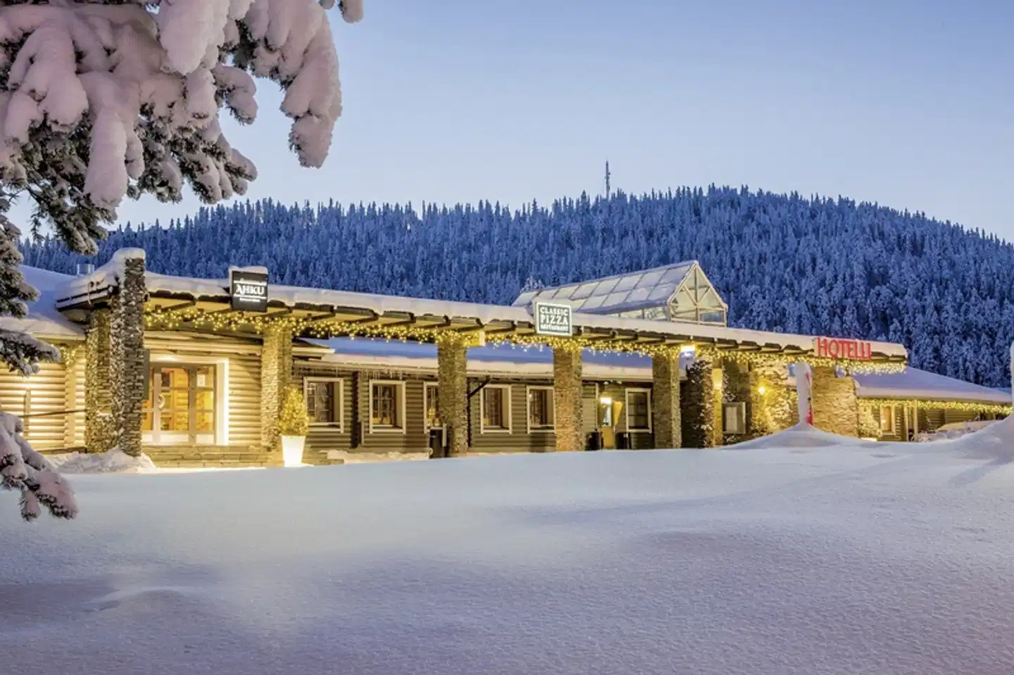 Levi Hotel Spa Aussenansicht