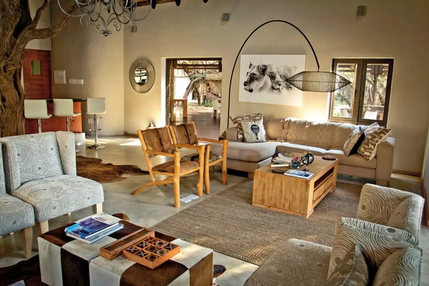 Moditlo River Lodge Lobby