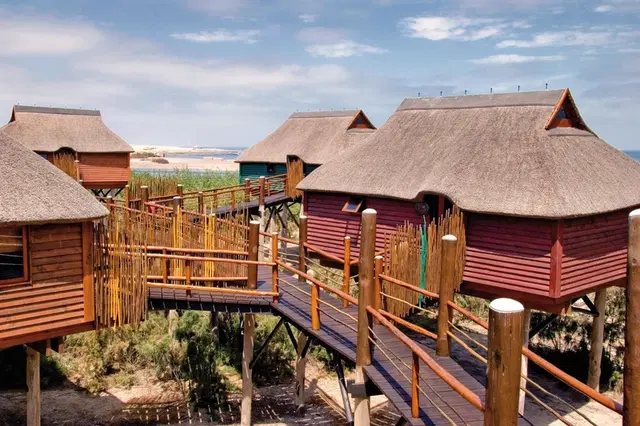 Stiltz Guest House Terrasse