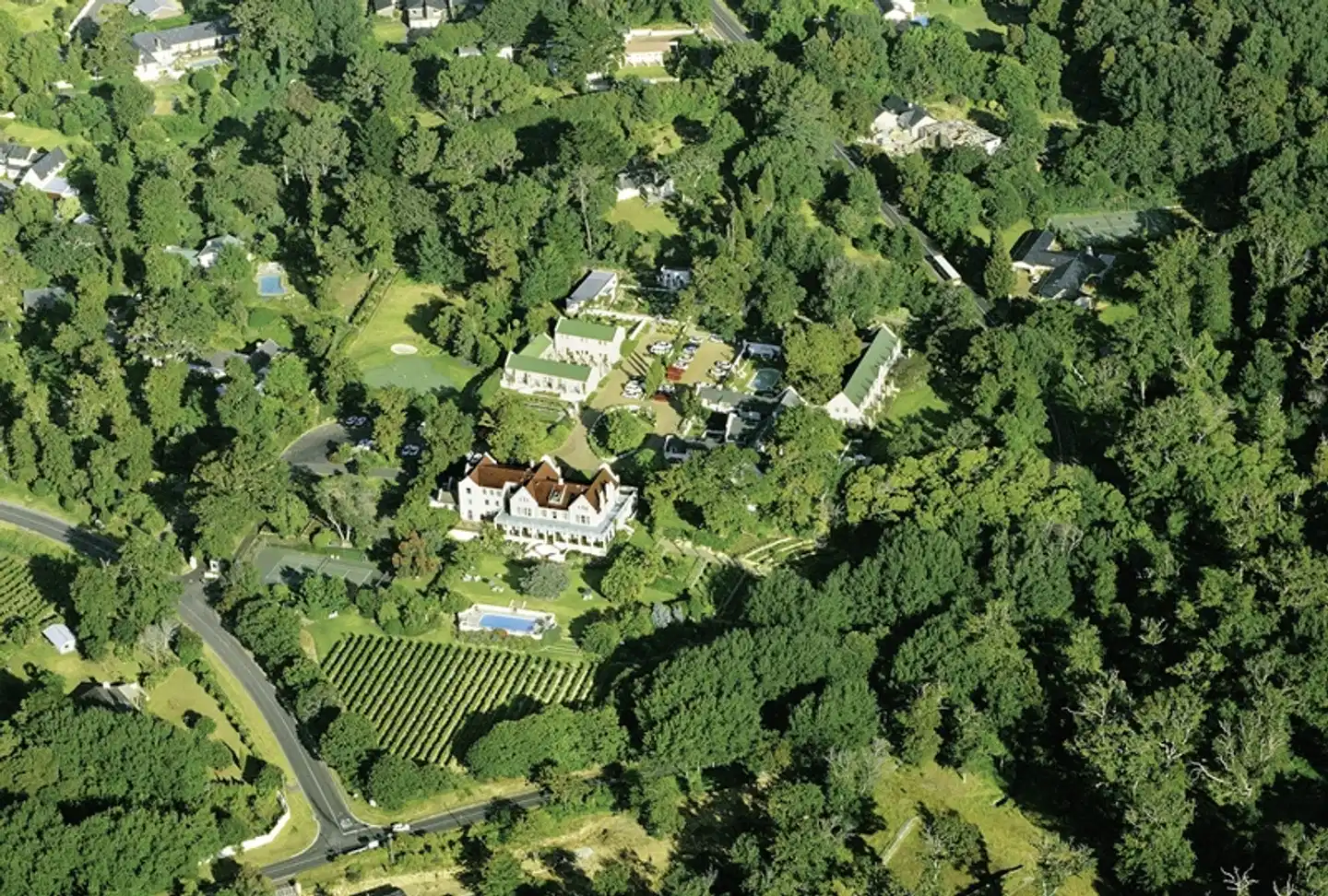 The Cellars-Hohenort Landschaft