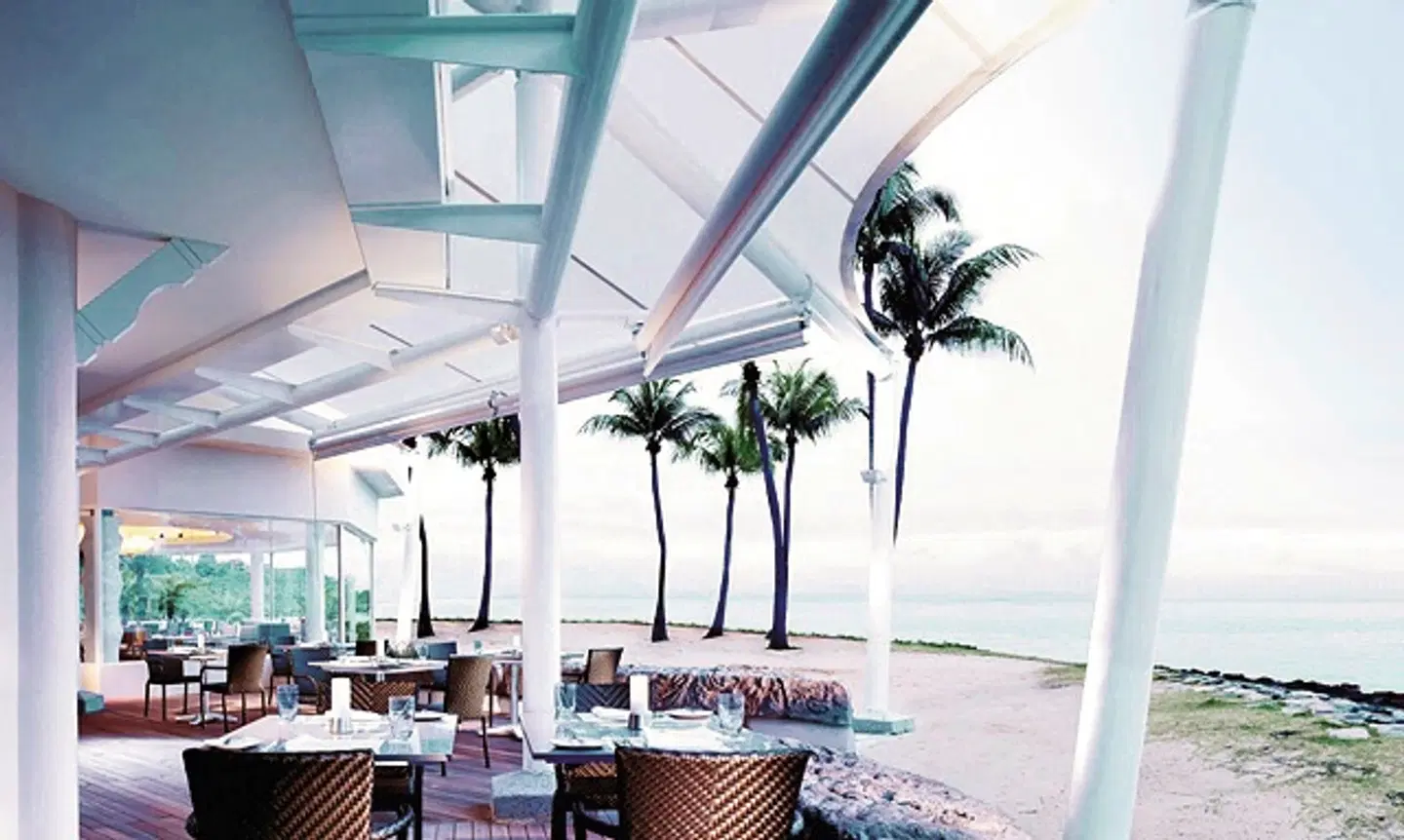 Shangri-La Rasa Sentosa, Singapore Terrasse