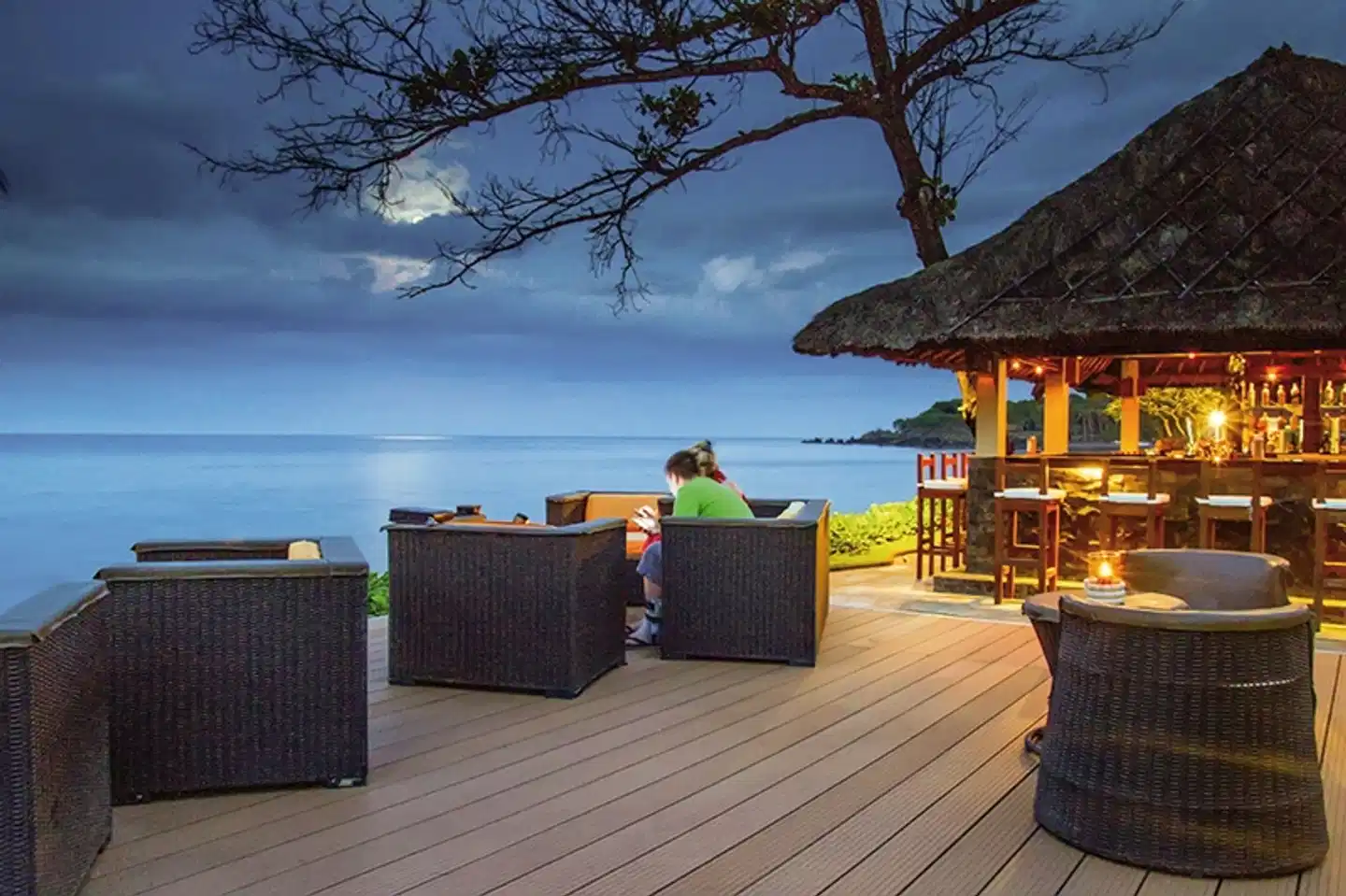 Tauch Terminal Resort Tulamben & Spa Terrasse