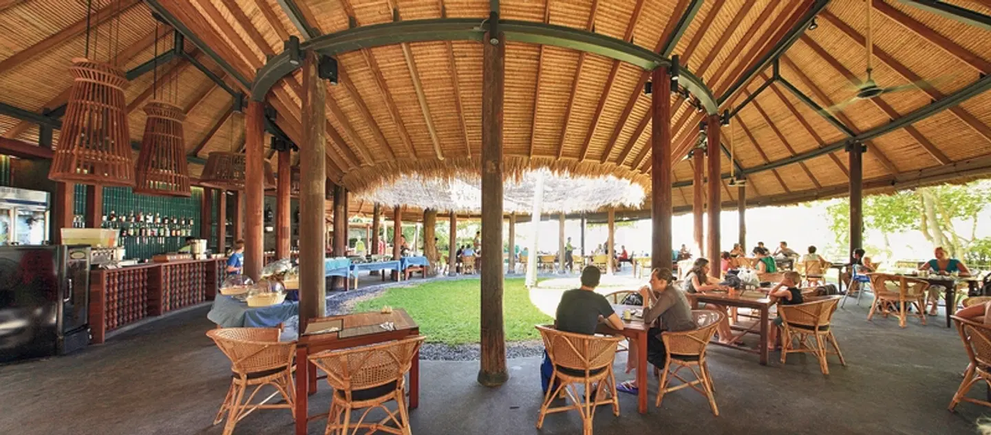 The Haad Tien Beach Resort Terrasse