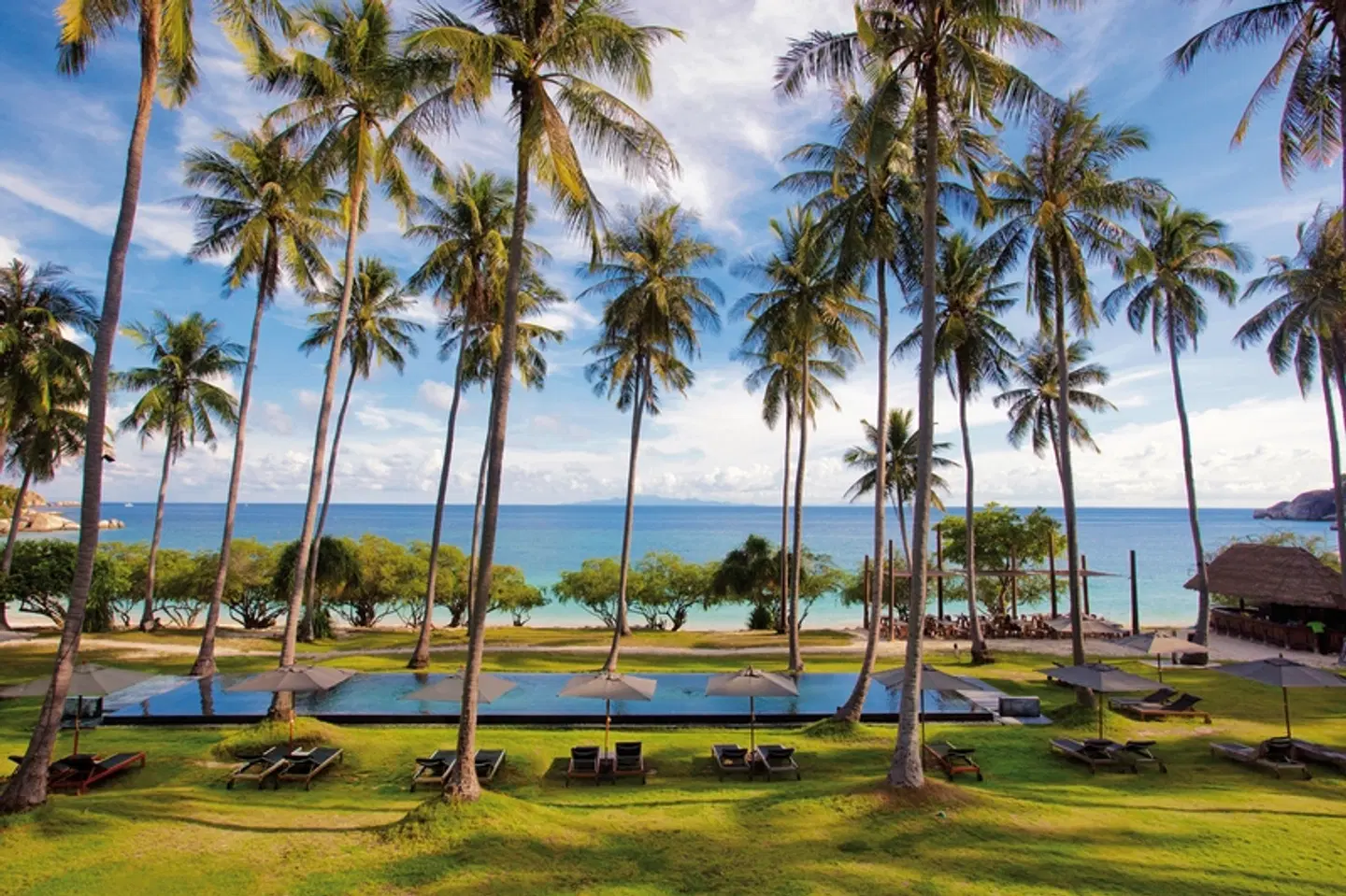 The Haad Tien Beach Resort Garten