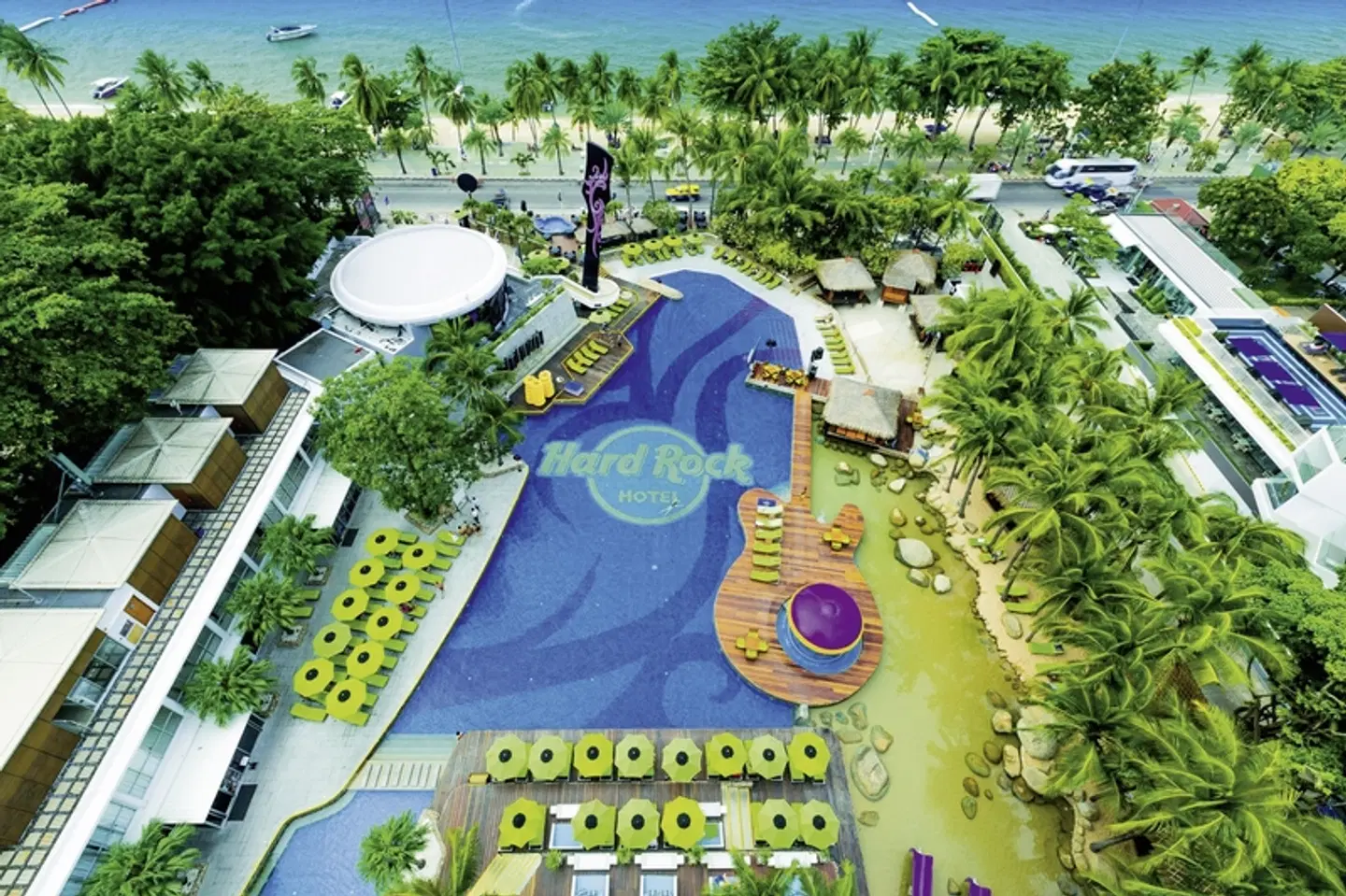 Hard Rock Hotel Pattaya Landkarte