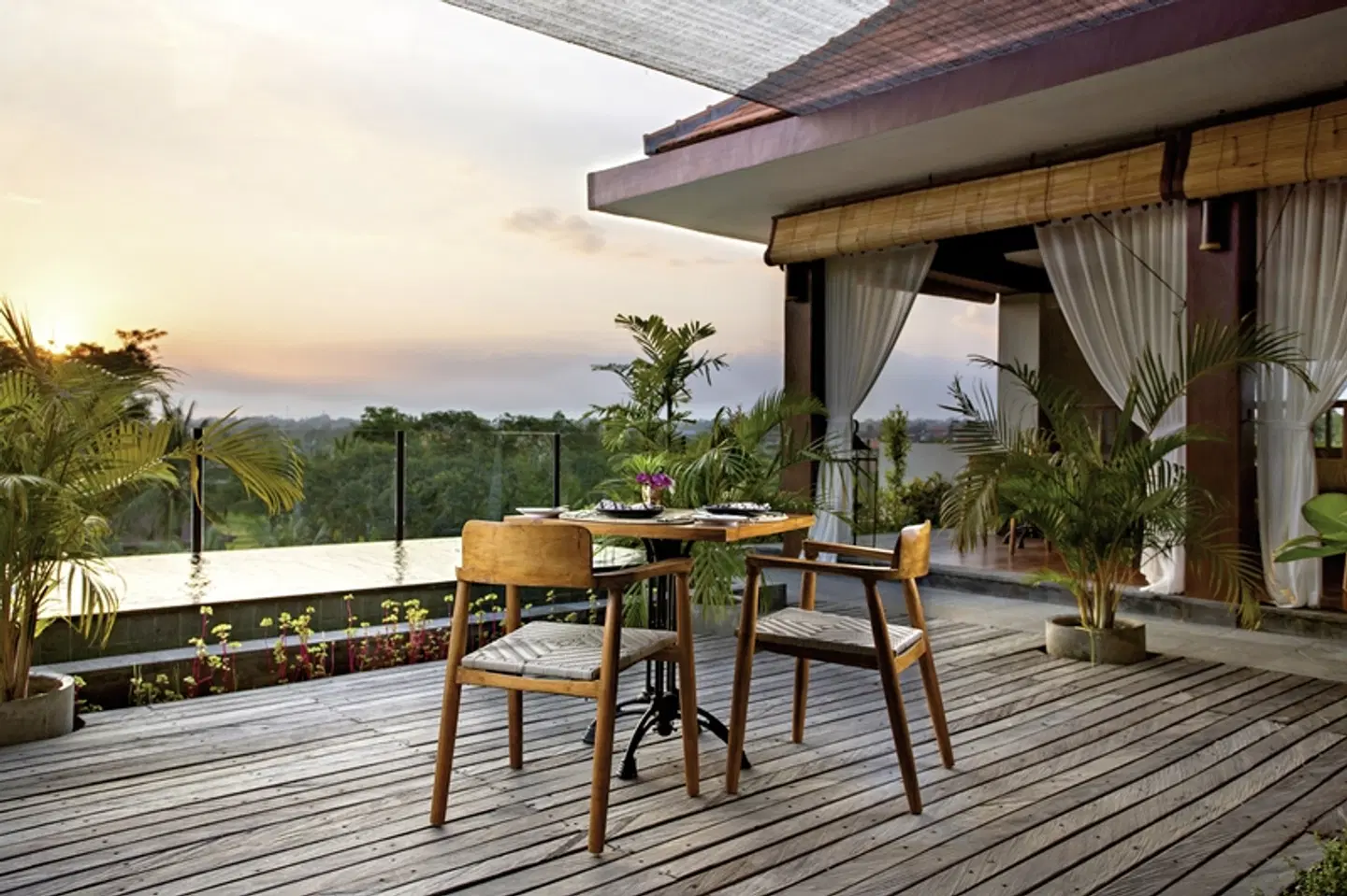 The Ubud Village Hotel Terrasse