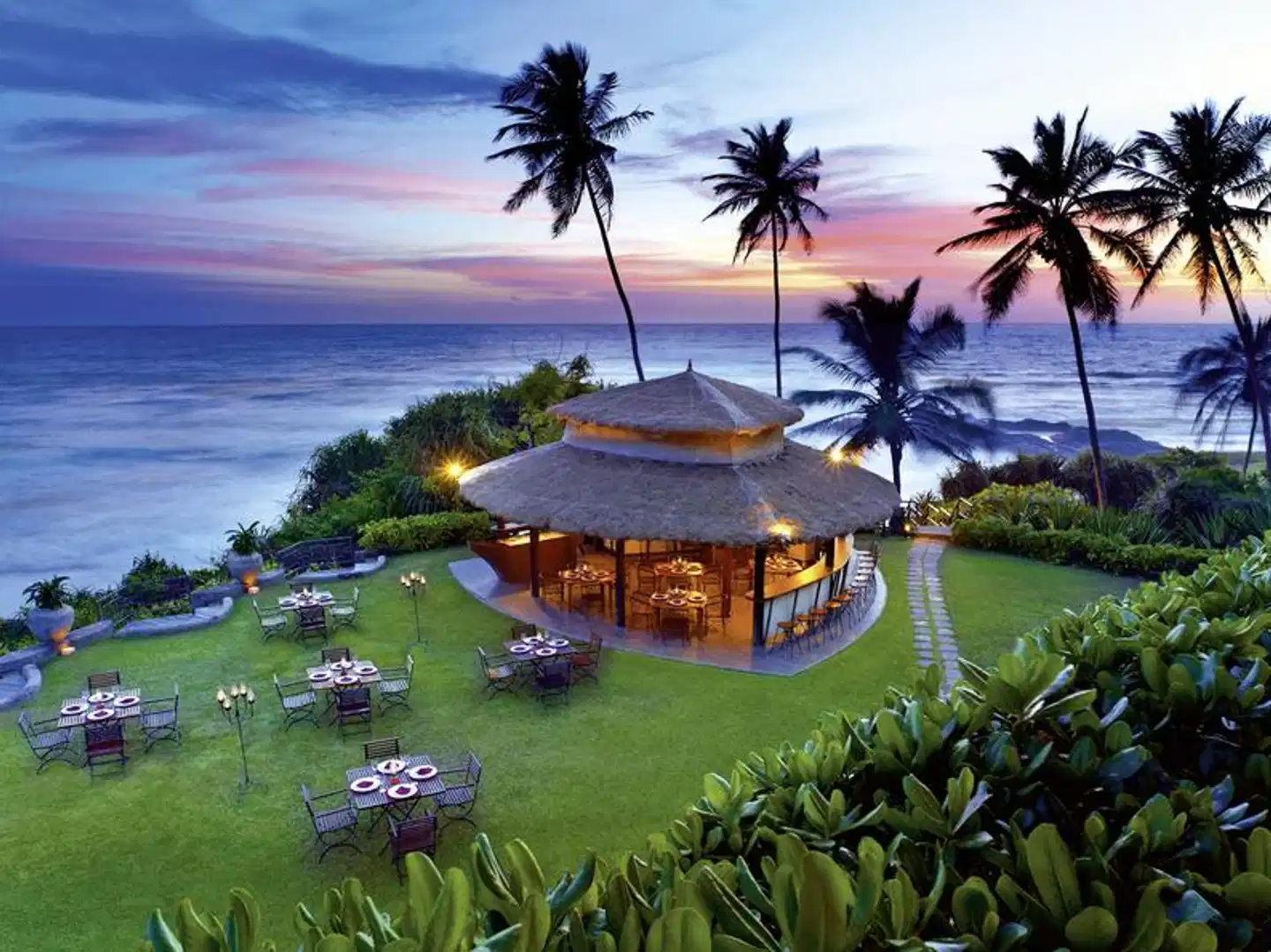 Taj Bentota Resort & Spa Garten