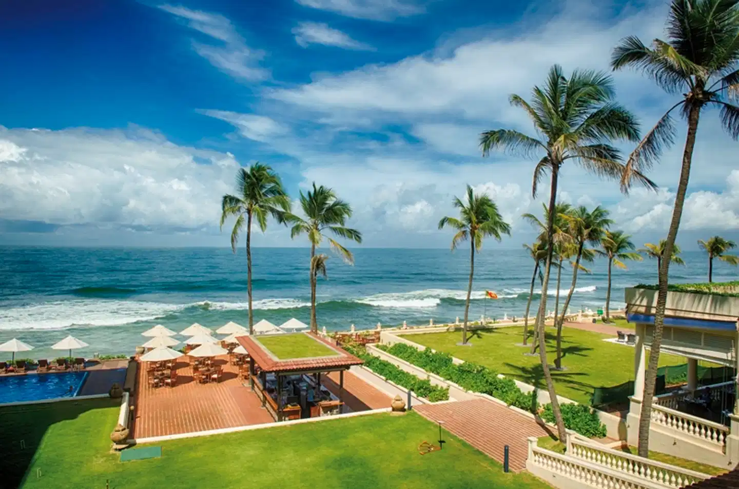 Galle Face Hotel Garten