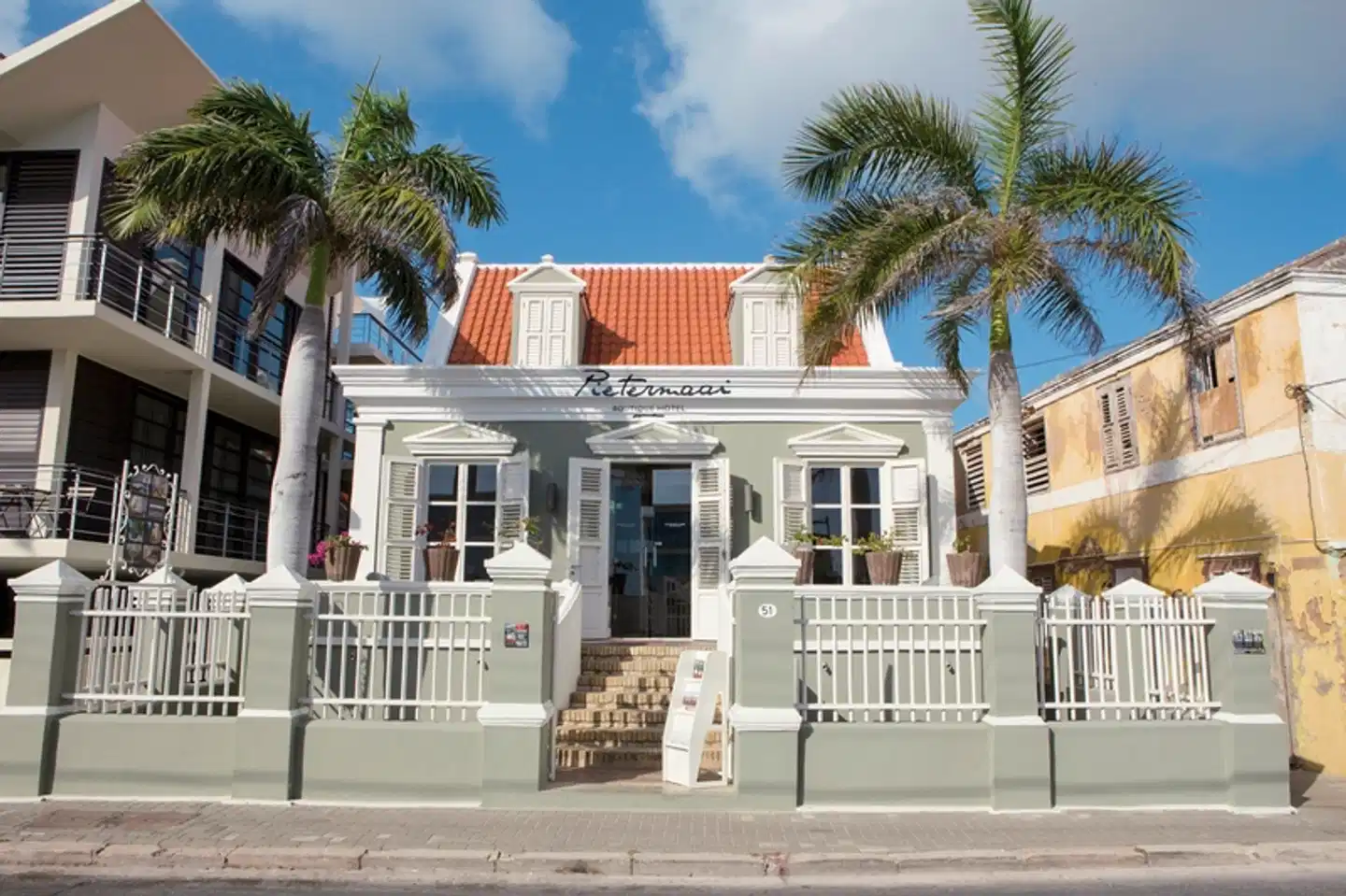 Pietermaai Boutique Hotel Terrasse