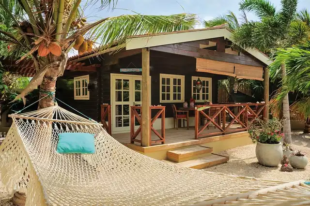 Bamboo Bonaire Boutique Resort Terrasse