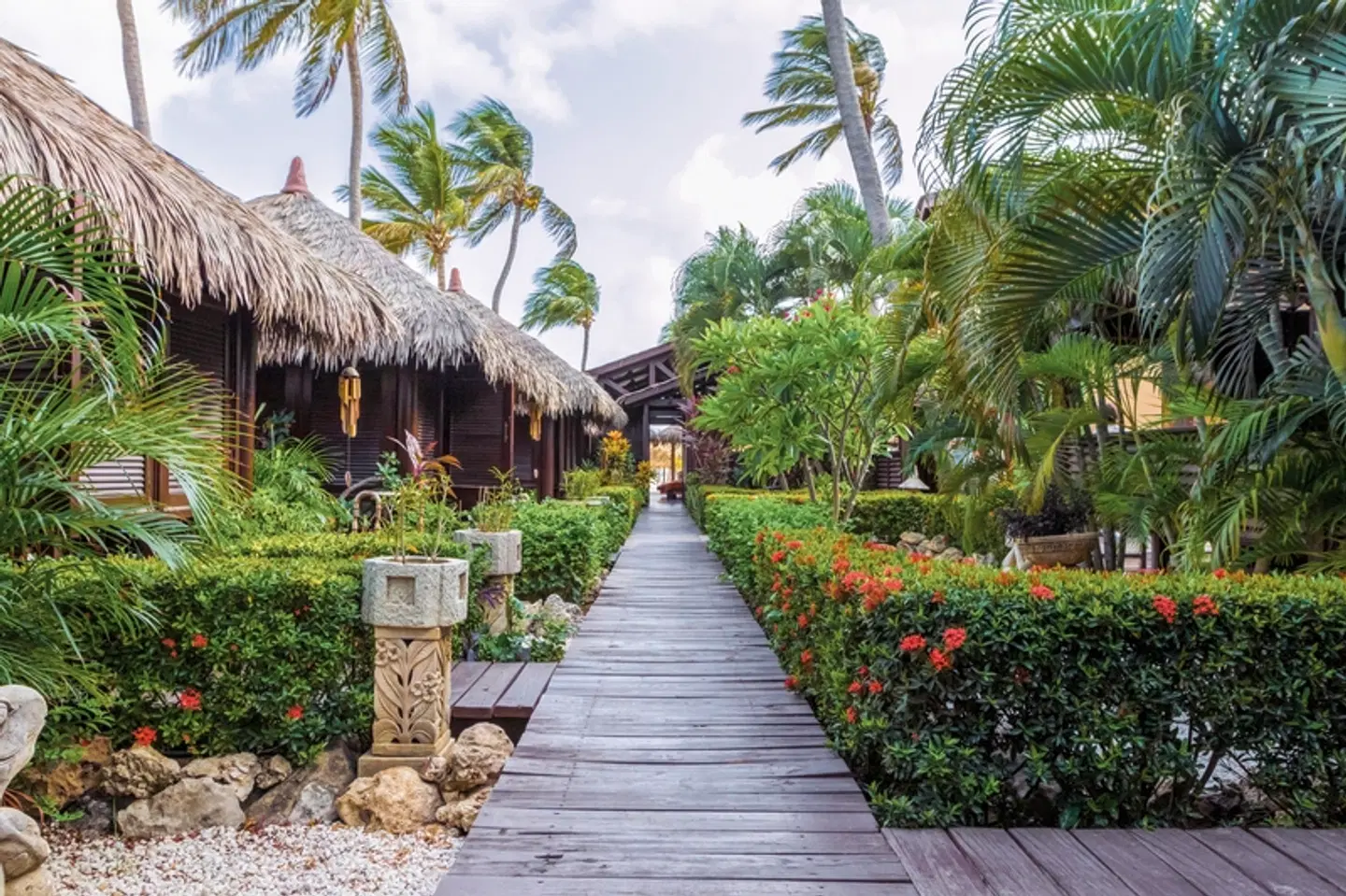 Manchebo Beach Resort and Spa Garten