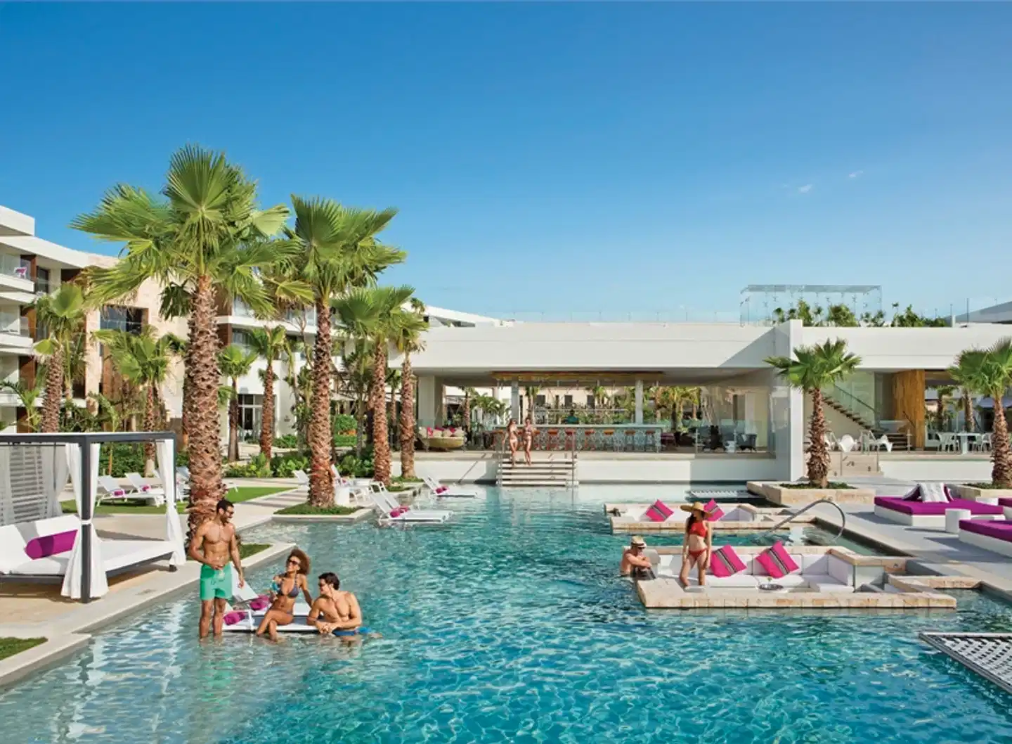 Breathless Riviera Cancun Resort & Spa Pool
