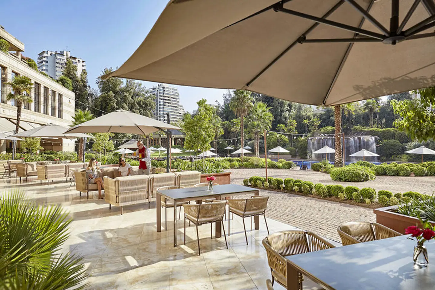 Mandarin Oriental Santiago Terrasse